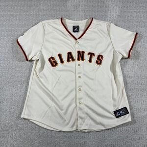 Mlb Women's White and Cream Top